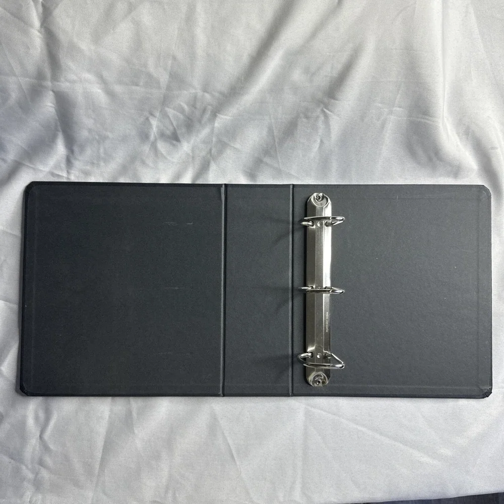 Lot of 2 Franklin Covey Quest International Institute Storage 3-Ring Binders USA